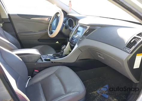 2013 Hyundai Sonata Hybrid Limited from USA, damaged, VIN KMHEC4A4XDA098391